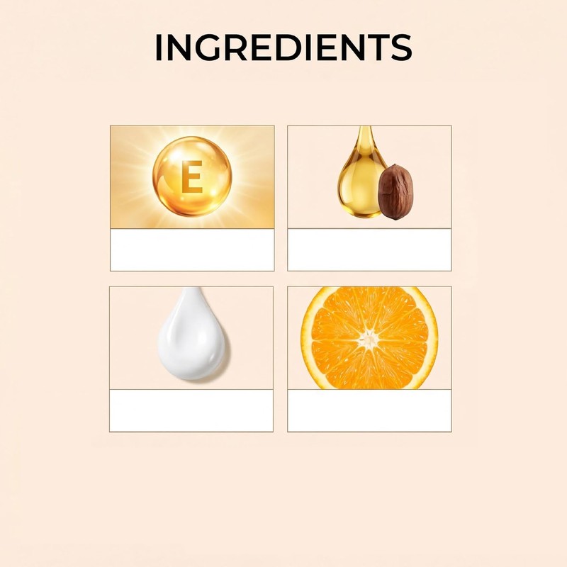 Aceite para cutículas de uñas con jojoba y vitamina E,