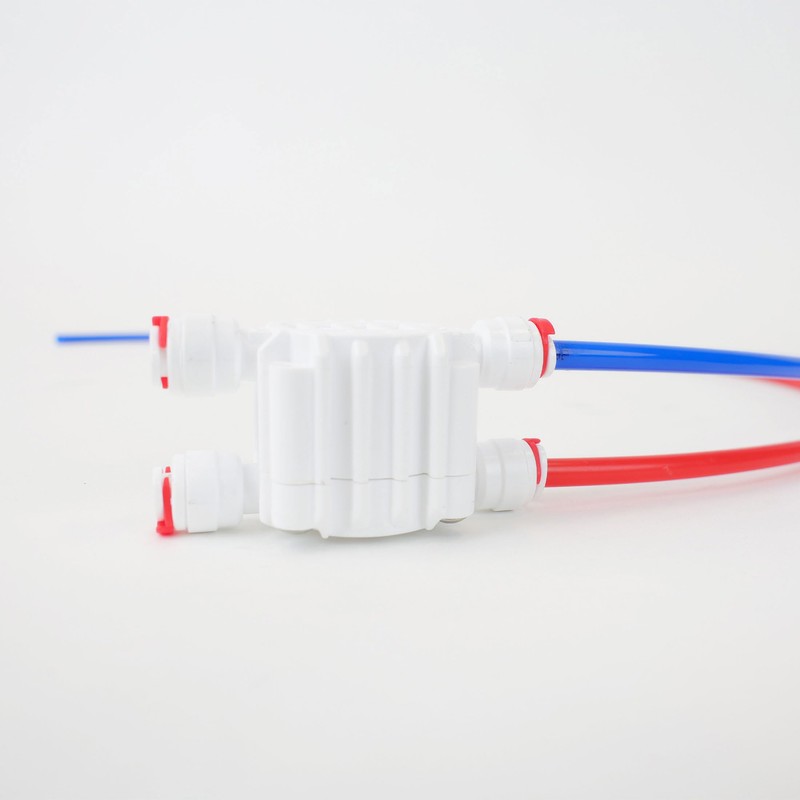 ASV-204W-ALC Automatic Shutoff Valve for RO Systems, 1/4" Quick-Connect, Includes