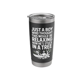 Kayaker Humor And Kayaking Canoe and Paddle for Men Stainless Steel Insulated Tumbler