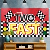 LASKYER Racing Car Two Fast Large Banner - Cheers to