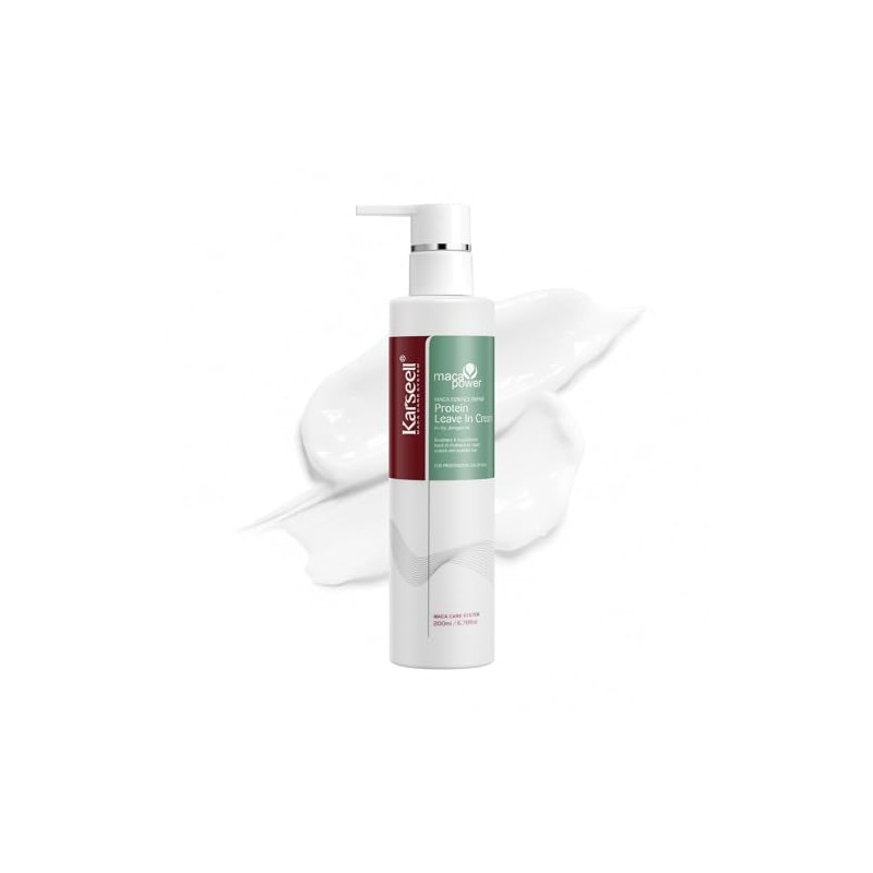 Karseell Repair Protein Cream Leave-In Conditioner Tratamiento Capilar para Cabello