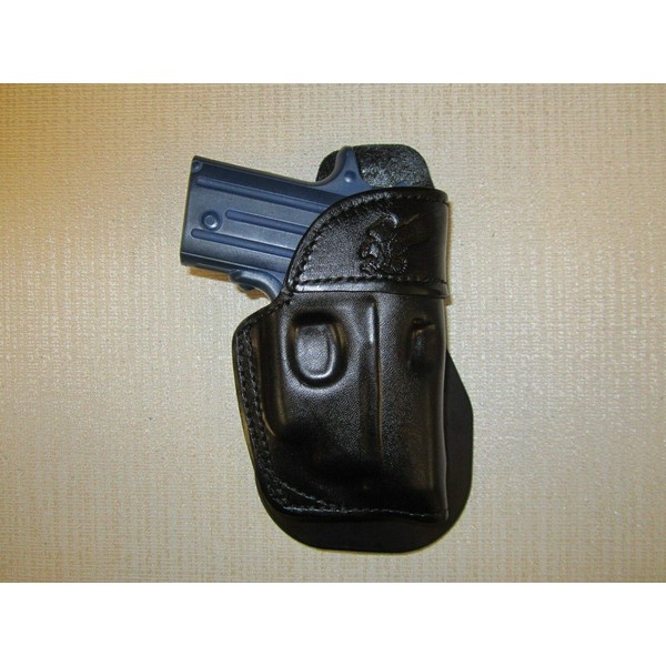 Braids Holsters Fits SIG P238 with CT Laser, Paddle Holster, Formed Leather OWB Right Hand