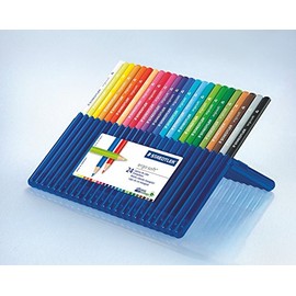 STAEDTLER Ergosoft Triangular Colouring Pencils Pack of 24 157 SB24