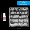 Nail Tips for Gel Nails, Venares 500 Pieces Acrylic Artificial