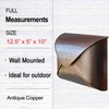 NACH Wall Mount Mailboxes for Outside, 12.5 x 5 x