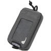 ONETIGRIS Cassette Card Case, Coin Case, Waterproof Zipper, Nylon, gray
