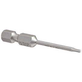 WERA 135090 Hexagon Driver Bit for Hex Socket Screws, Insertion 0.25 inches (6.35 mm), Blade Size: 1/16 HEX, Total Length: 2.0 inches (50 mm)