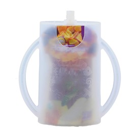 The Flipping Holder, a Mess-Free Food Pouch and Juice Box Holder for Babies, Toddlers, and Kids