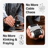 TAIM - Premium Charging Cable Organizer Case | Compact Travel