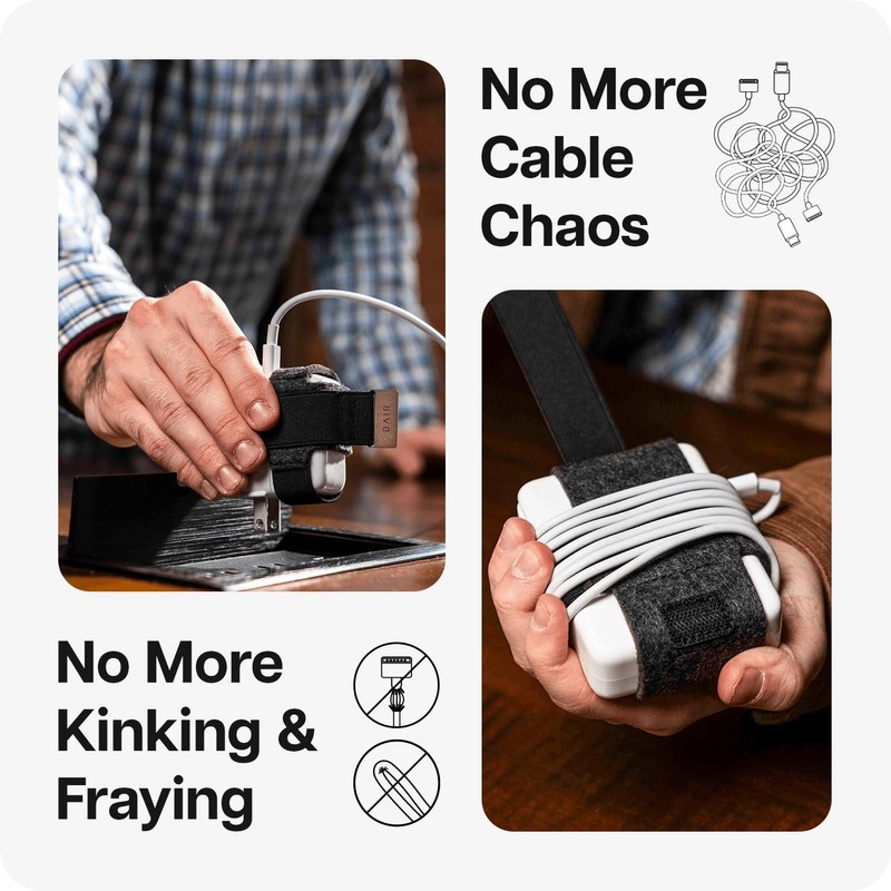 TAIM - Premium Charging Cable Organizer Case | Compact Travel