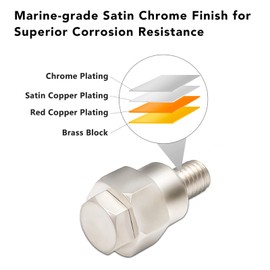 Recoil GMS 2Pcs Short GM Battery Side Post Terminal Adapter