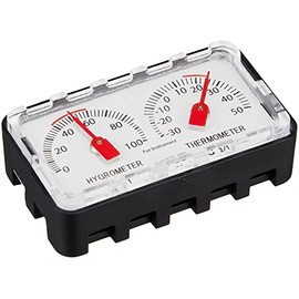 AAZV GRUS GRS104I Precision Temperature and Hygrometer for Tabletop Musical Instruments, Made in Japan