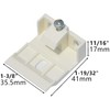 2pcs Mount Bracket Holder for Pleated and Cellular Shades Headrail