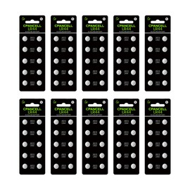 (100 Pack) LR44 AG13 303 357 A76 L1154F Batteries 【High Capacity】 1.5V Button Coin Cell Battery