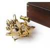 Vintage Ship History Sextant with Hardwood Box Antique Marine Collectible