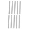 10Pcs Long Rod Nut Hex Coupling Straight Bar Stainless Steel