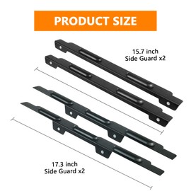 Wind Guards For Blackstone 36 Inch Griddle Accessories Stainless Steel Magnetic Wind Screen Protect Flame, Hold Heat, Save Gas, Fit with Side Shelf, Lid and Rear Grease Cup,Heat Shield