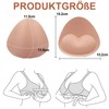 Cozevdnt Bra Inserts Pads, Removable, 2 Pairs of Bra Inserts,