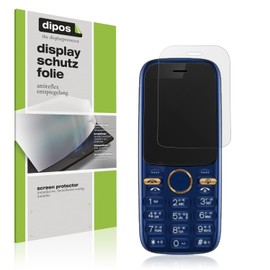 dipos I 4x Schutzfolie matt passend für Cellecor A4i Folie Displayschutzfolie, Ultra-Dünn, Case-Friendly, Fingerprint-Kompatibel