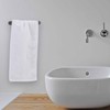 MyGift 6 Inch Premium Wall Mounted Hand Towel Holder Hook