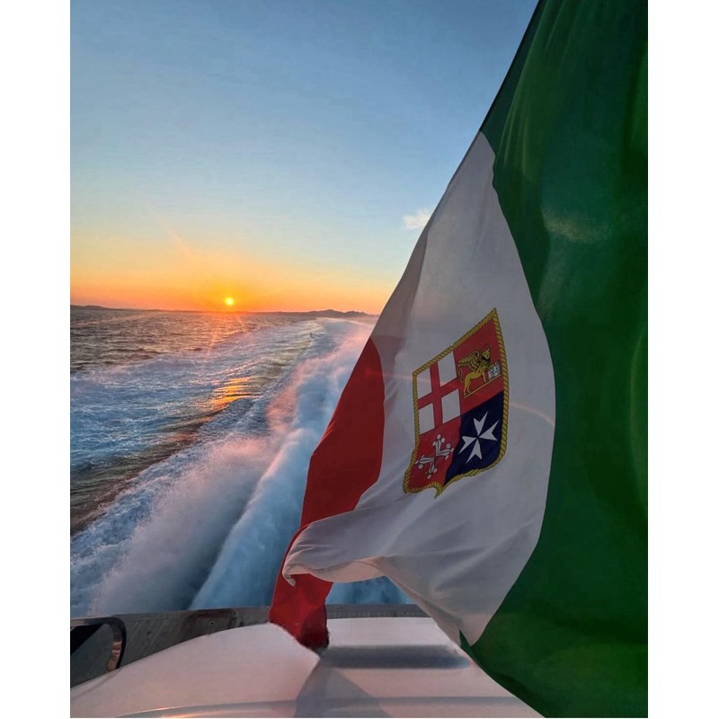 Italian Merchant Marine Flag Italian Boat Flag (CM30X45)