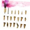 OSALADI 22PCS Copper Soldering Iron Tips Set for Pyrography Leather