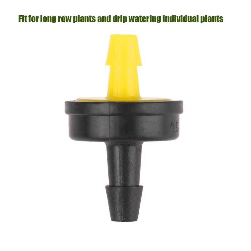 Nunafey Portable Compact Inline Dripper, 50 pcs, Pressure Compensating, 4L/H,