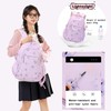 2Pcs Girls Backpack for Kids School Bag with Lunch Bag,