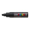 Posca UNI PC-8K CHISEL TIP MARKER PEN- BLACK (BOX OF