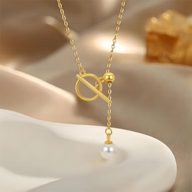 LEJOJOIN 925 collar de plata con perlas para mujer, regalo para esposa, novia, mamá, Plata esterlina, Ópalo