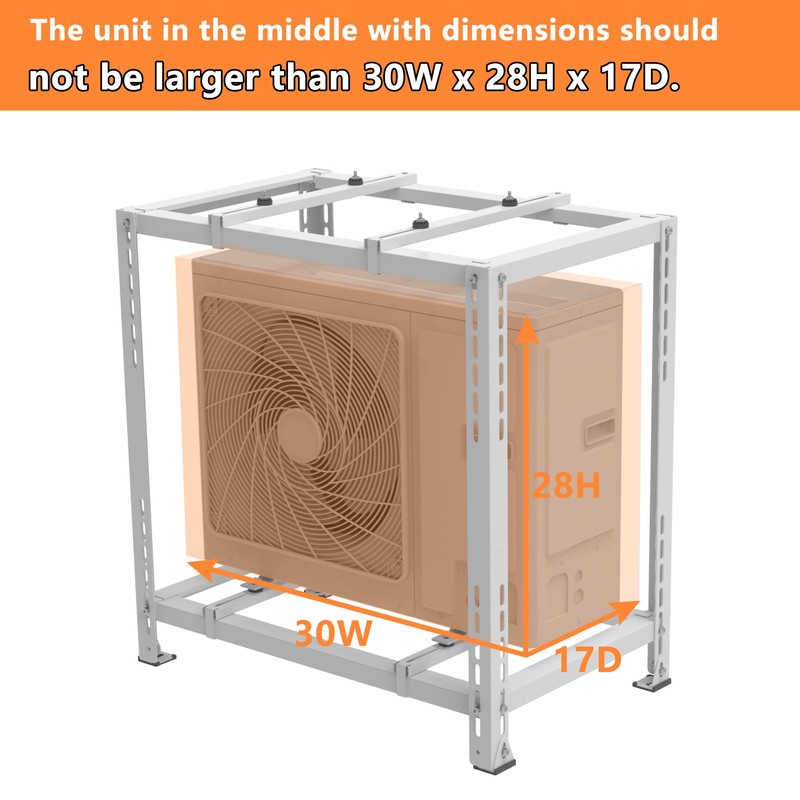 GCGOODS Double Levels Mini Split Stand, Ground Stand for Mini