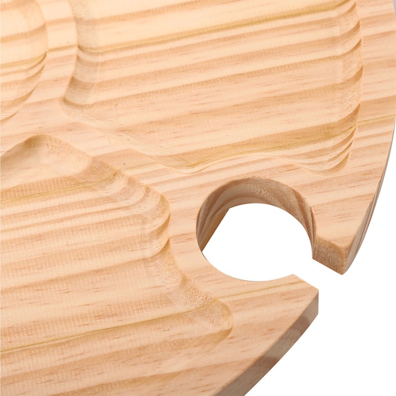 Outdoor Wine Table Portable Folding Wine Table Wooden Wine Glasses