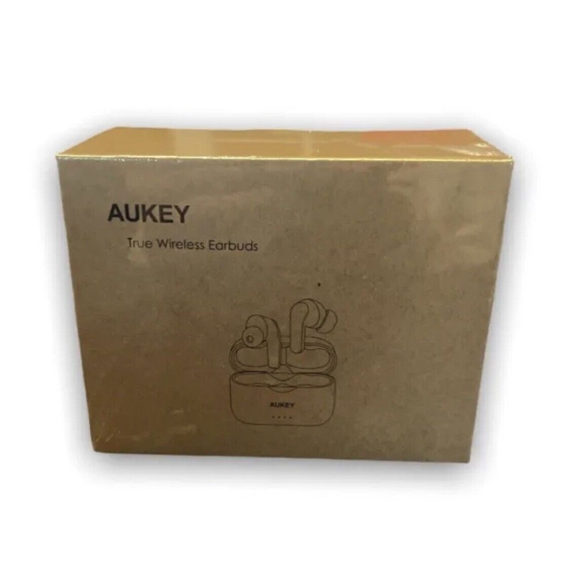 Aukey True Wireless Earbuds with Charging Case, Black (EP-T28) SEALED