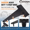 12 Inch T-Strap Gate Hinges, Shed Barn Door Hinges Heavy