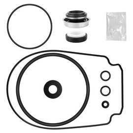 356198 Pump Rebuild Kit with Seal and O-Rings, fit for Pentair Whisperflo, Intelliflo Pool Pump Parts, Includes Pool Pumps Repair Required Black Gasket,1 Shaft Seal
