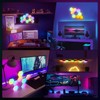 JIMIMORO JIMIMORO 8 Pack Hexagon Light Panels -Cool Music Sync
