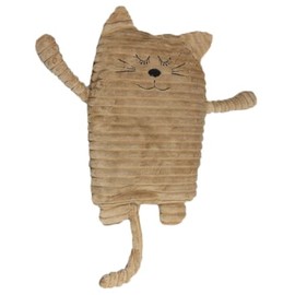 Ameisenkeks® Inware Heat Cushion Cat Light Brown Filled with Linseed