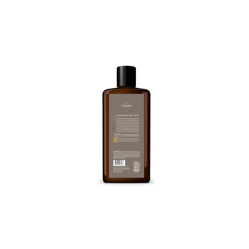 Cremo - Gel de baño rico en espuma, gamuza antigua