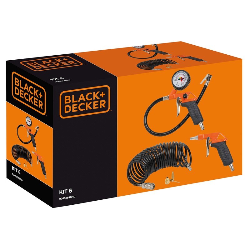 Black & Decker 9045854BND Kompressorzubehör, Schwarz