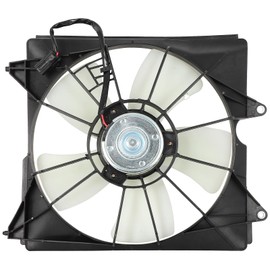 SCITOO Engine Cooling Fan Assembly Compatible with Acura for R-D-X 2013-2018; for Honda for A-ccord 2008-2012; for A-ccord C-rosstour 2010-2011; for C-rosstour 2012-2015; 3.5L; Replace 601190