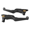 NICECNC Black Brake Clutch Levers Compatible with Harley Street Glide