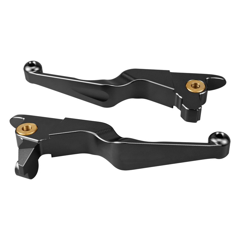 NICECNC Black Brake Clutch Levers Compatible with Harley Street Glide