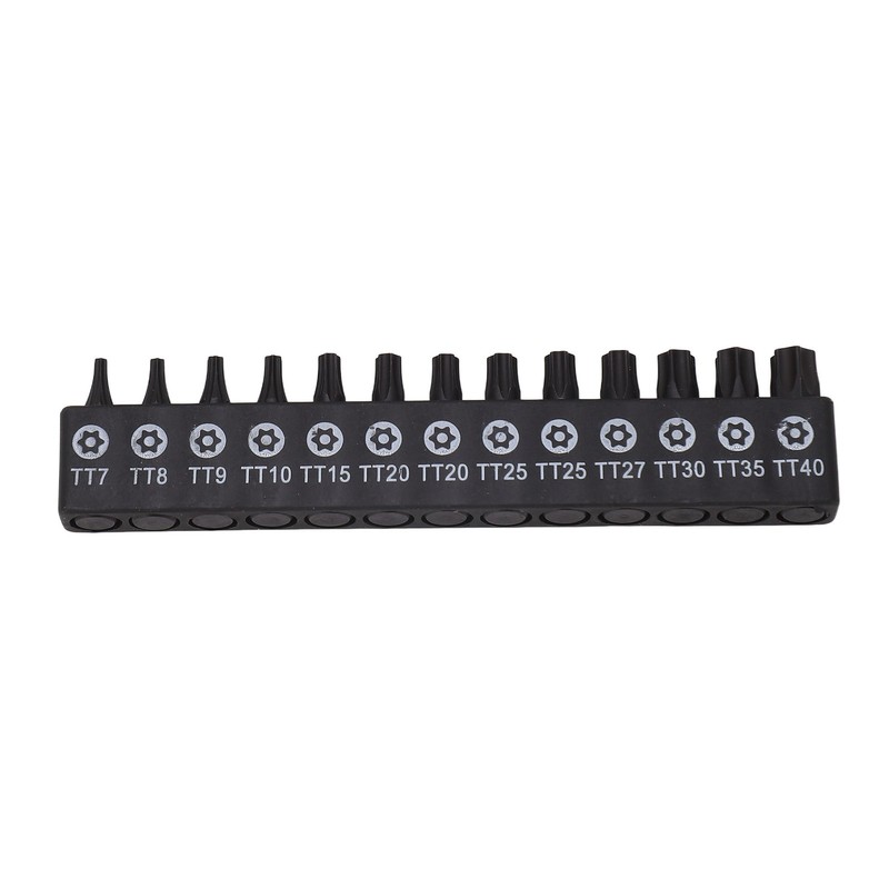 26Pcs Screwdriver Bit Star S2 Alloy Steel 1/4in Hex Shank