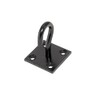 Merriway BH07694 Hook on Plate, Black
