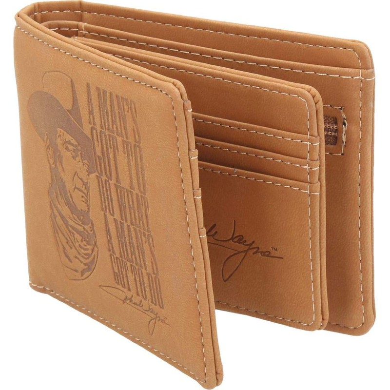 Nemesis Now B3315J7 John Wayne Wallet 10cm Brown