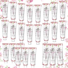 Siifert 24 Pcs Christian Body Lotion Gifts for Women Bible Travel Body Lotion Bulk for Dry Skin Christian Gift for Church Natural Ingredients Body Cream for Women Mini Body Lotion Gift for Christmas