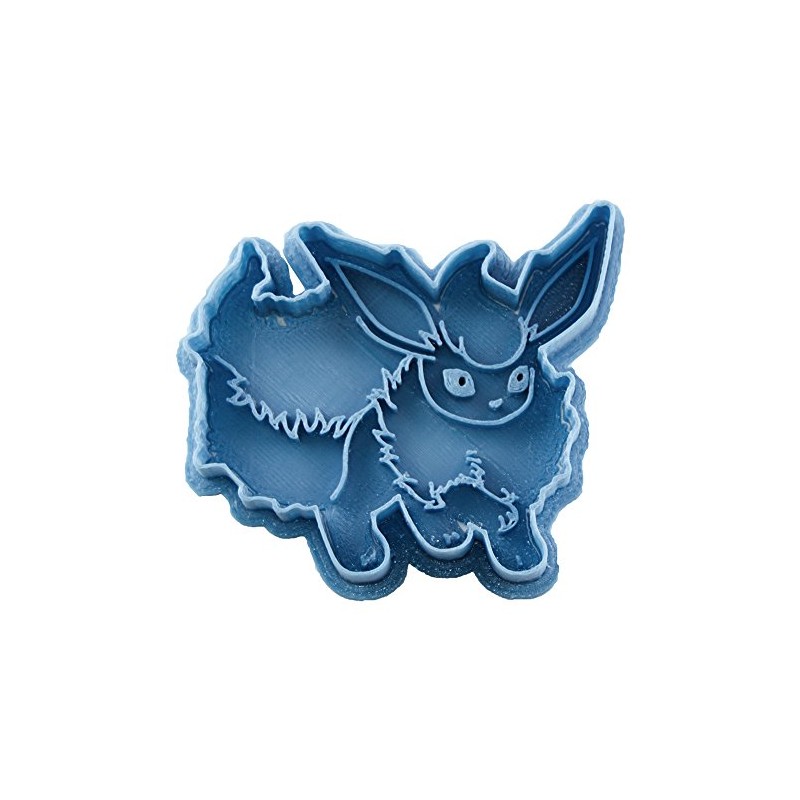 Cuticuter Flareon Pokémon Cookie Cutter, Blue, 8 x 7 x