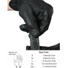 INBIKE Motorcycle Gloves for Men Premium Genuine Perforated Leather Breathable