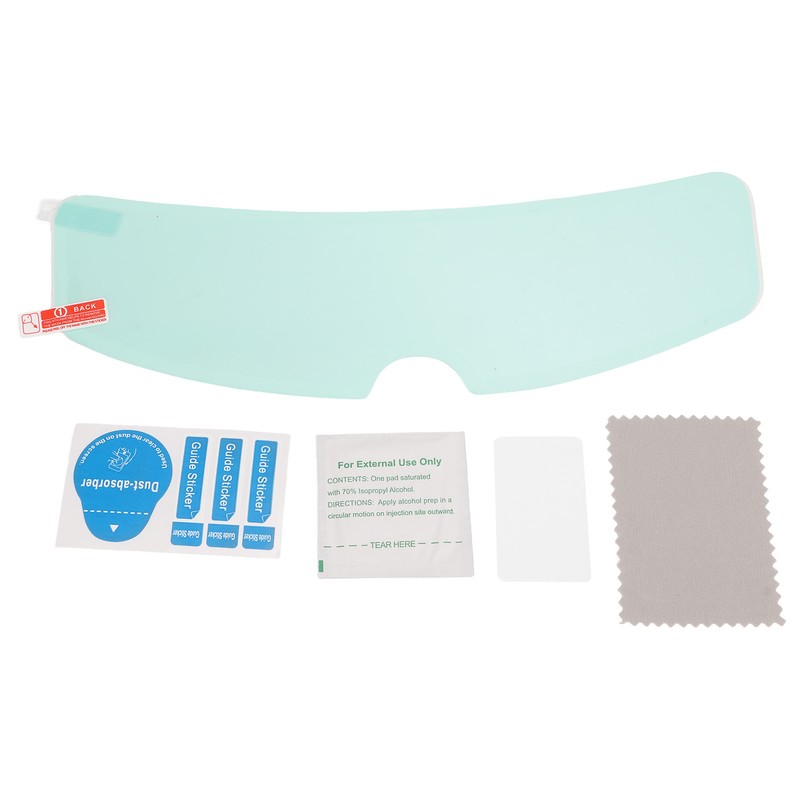 Helmet Lens Visor Shield with Anti Fog Film Motorcycle Accessories