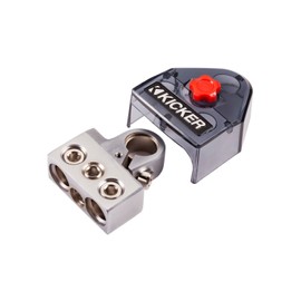 Kicker BT4 Positive/Negative Competition Battery Terminal with 1/0-8 Gauge and 4-8 Gauge Output